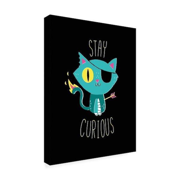 Michael Buxton 'Stay Curious' Canvas Art,24x32